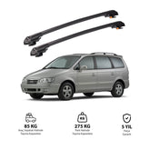HYUNDAI TRAJET 2000-2008 TRX1 Thunder Carrier Barres transversales pour galerie de toit de voiture, 2 barres
